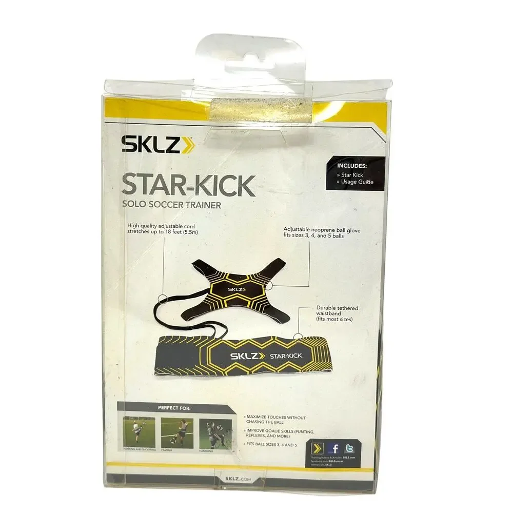 SKLZ Star-Kick Solo Soccer Trainer Futbol Training Aid Fits Ball Sizes 3 4 5 NOB